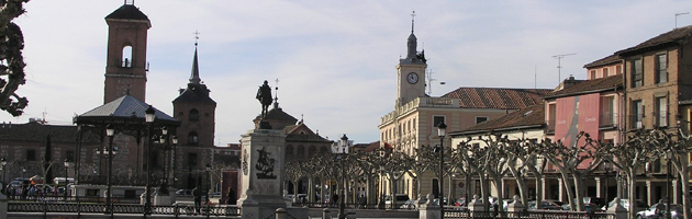 Panoramica de la Plaza Cervantes