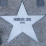 Estrella de Penélope Cruz en el Paseo de la Fama español