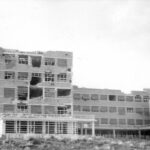 La facultad de Filosofía y Letras, destruida por las bombas en 1937