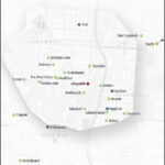Mapa de las empresas que componen Chamberí Valley Foto:Chamberivalley.com