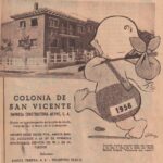Folleto de publicidad de 1956 de la Colonia San Vicente.
